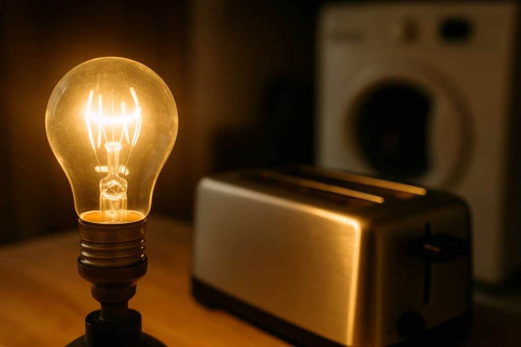 Why Do My Lights Flicker When I Use Appliances? 3 lights flicker when using appliances